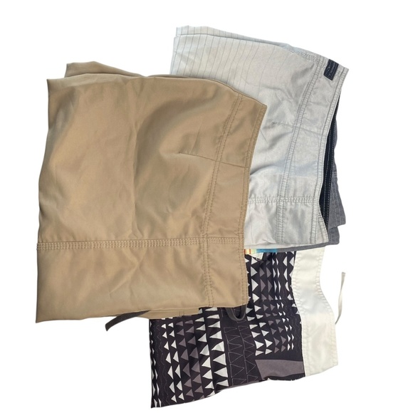 BILLABONG SPEEDO O’NEIL - Set of 3 Board Shorts Trunks Drawstring in Size M/32 - Picture 2 of 16